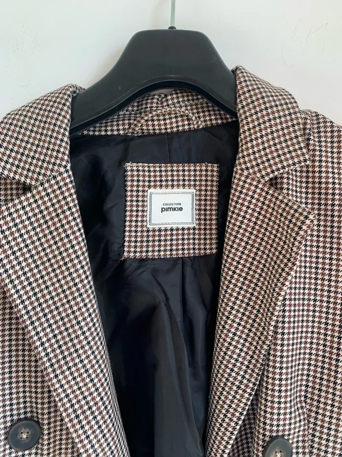 Blazer pied de poule Pimkie - photo numéro 2