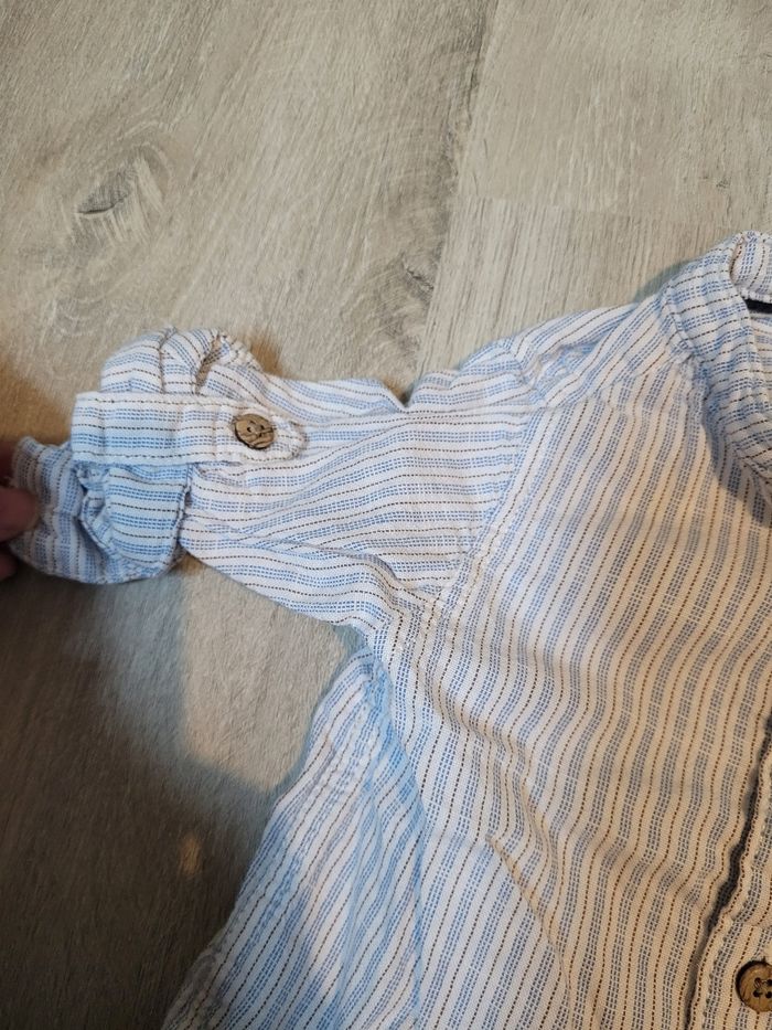 Chemise manches longues bébé 6 mois - photo numéro 3