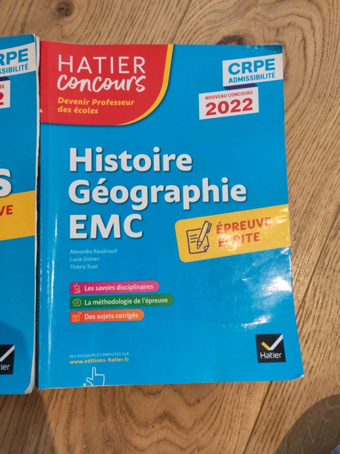 Livre CRPE épreuves écrites - photo numéro 3