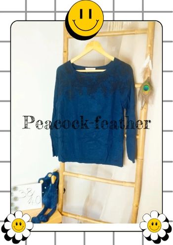 Pull bleu camaïeu 38/40
