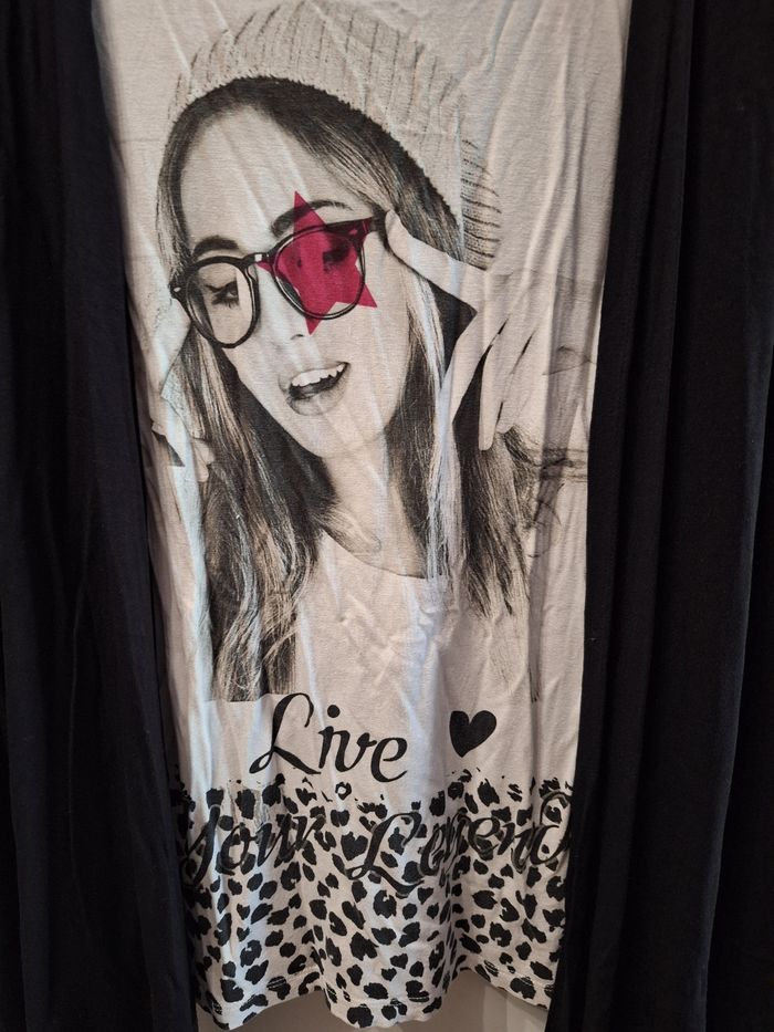 T-shirt manches longues avec gilet neuf - photo numéro 3