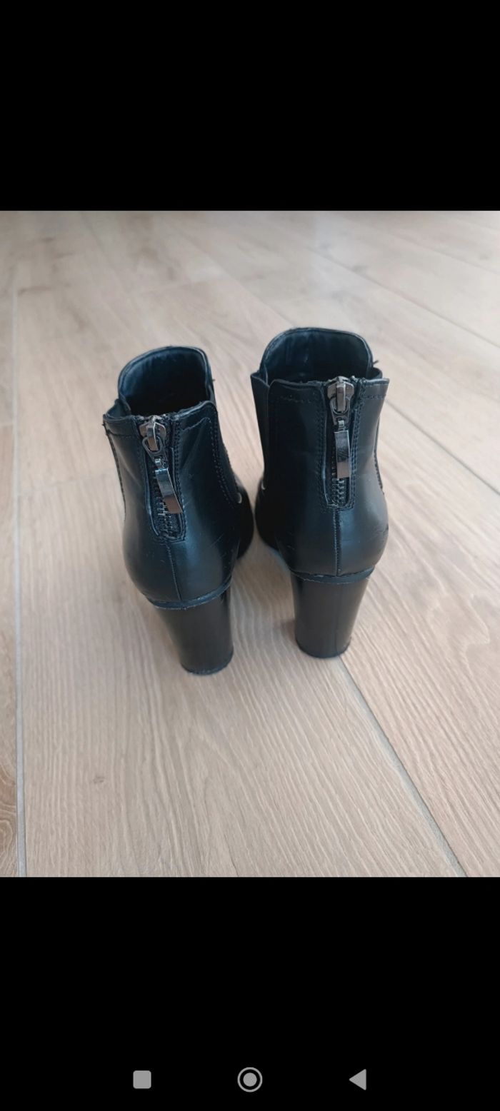 Bottines noires 37 - photo numéro 4
