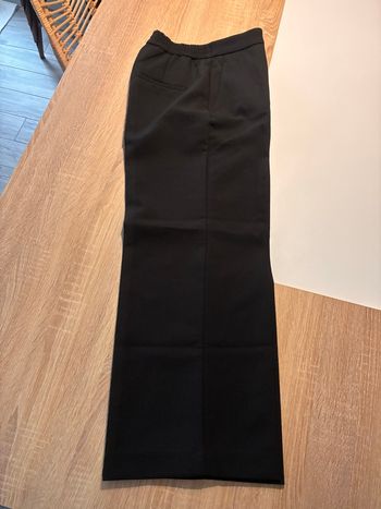 Très beau  Pantalon large noir Zara