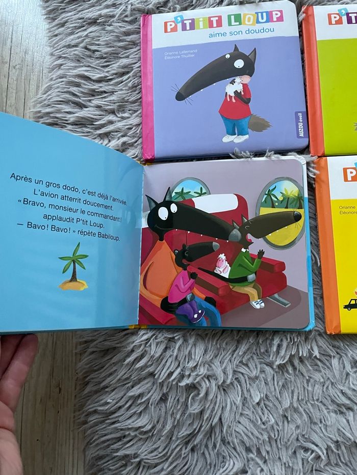 4 livres P'tit loup - Auzou éveil - photo numéro 7