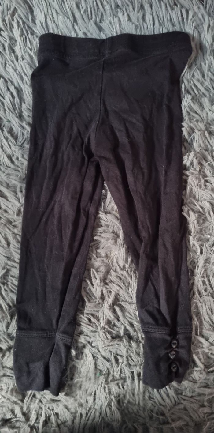 Lot 3 leggings noir 2ans - photo numéro 4