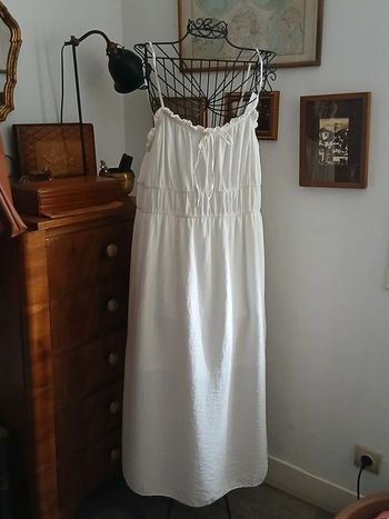 Robe Maxi longue taille élastique fines bretelles