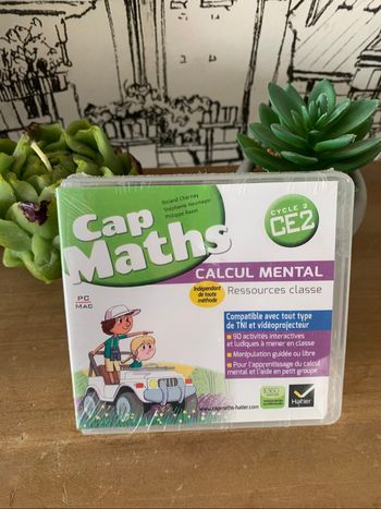 Clé USB cap sur les maths pour CE 2 neuf sous blister