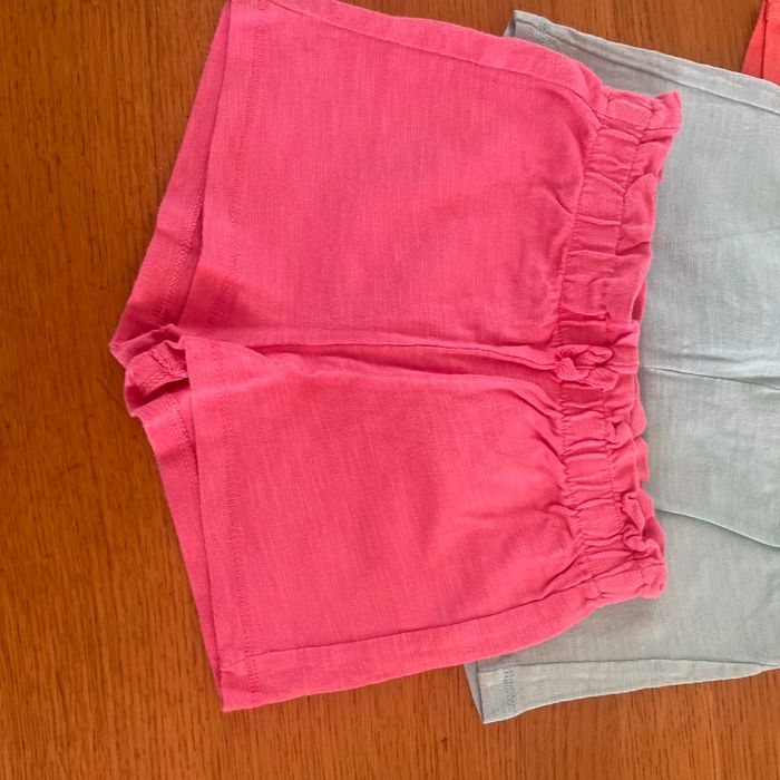 Lot 3 short coton fille 18 mois - photo numéro 2