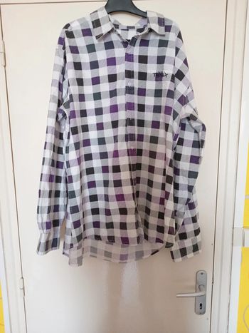 Chemise a carreaux homme taille 43-44