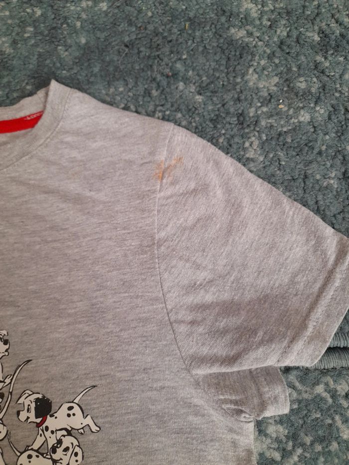 Lot tee-shirt 101 dalmatiens jumeaux - photo numéro 5