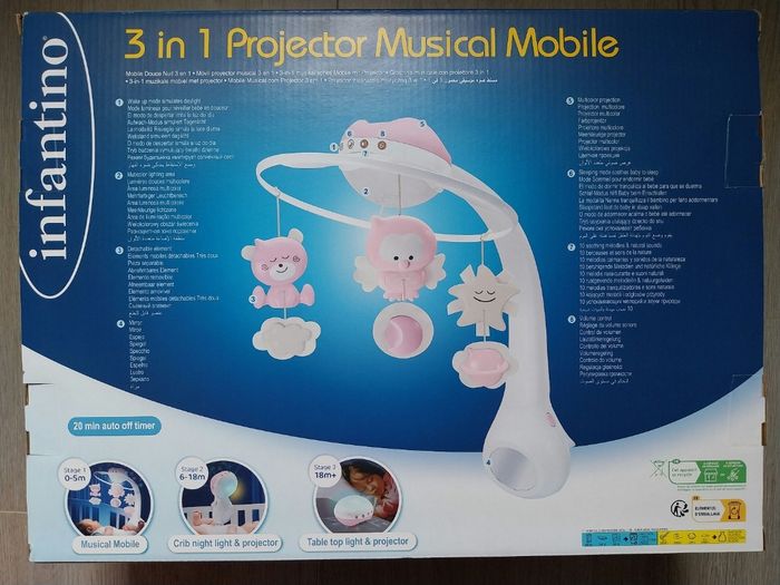 Mobile évolutif 3 en 1 Infantino - photo numéro 2