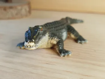 Schleich crocodile Alligator Figurine animal de la savane