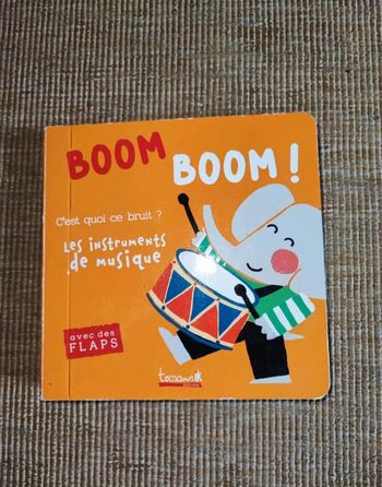 Livre :Boom boom, c'est quoi ce bruit ?
