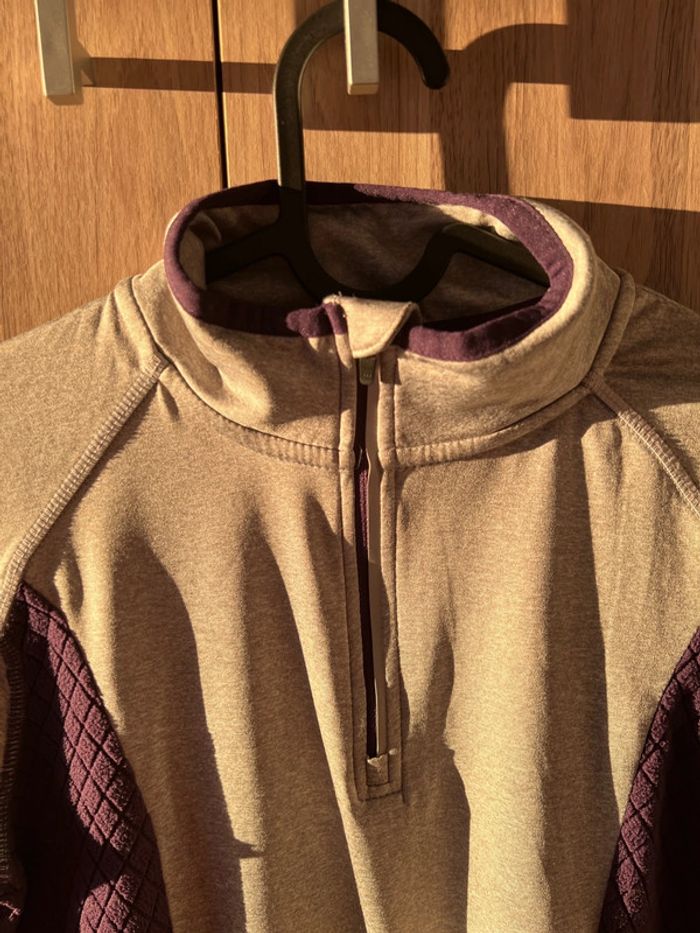 Sweat crivit gris et violet - photo numéro 7