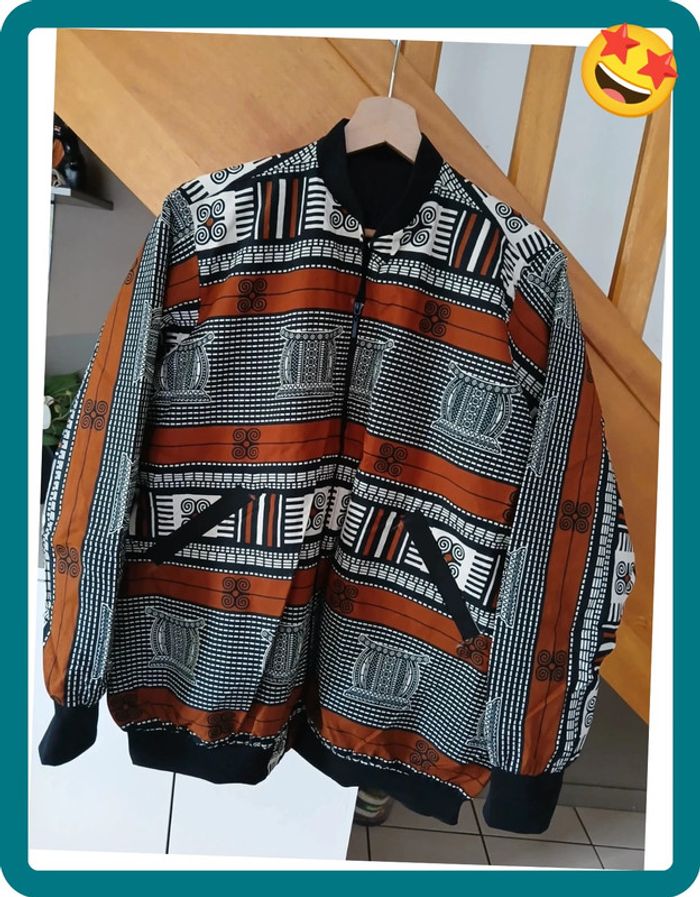 Très Belle Veste Bombers zippée pour L'été Neuve Taille L🌿🌈 - photo numéro 6