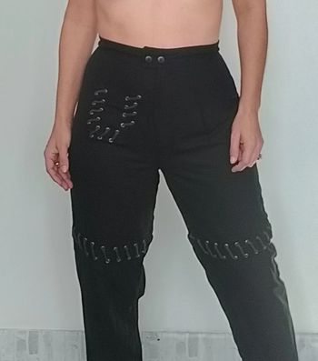 Pantalon large taille haute punk taille 38/40