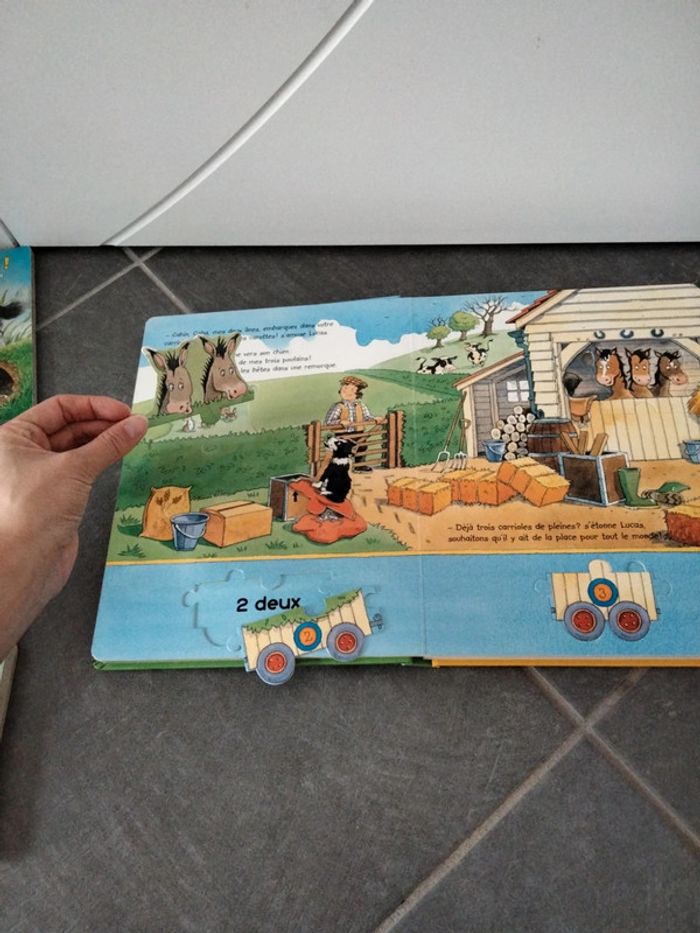 Livre pour compter avec puzzle - photo numéro 2