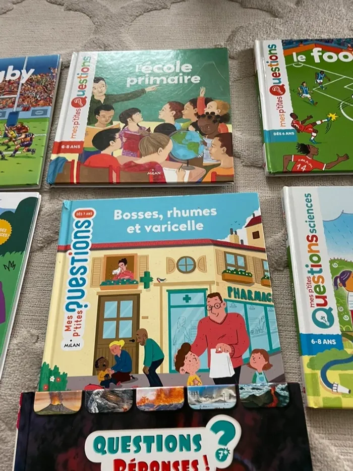 Lot de 7 livres mes p’tites questions et questions réponses - photo numéro 4