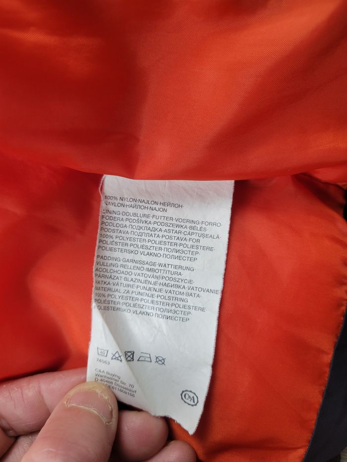 Manteau noir C&A Tech//Limitée R876 – Taille 140 – style techwear - photo numéro 7