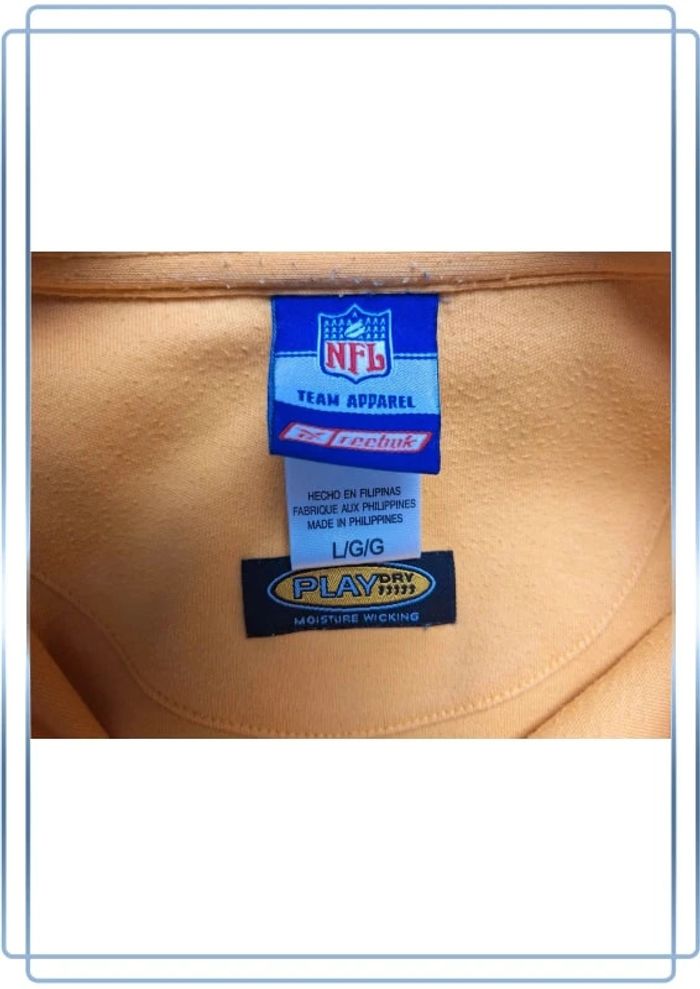 Polo NFL Green Bay Packers  – Reebok – Vintage – Taille L - full broderie (569) - photo numéro 11