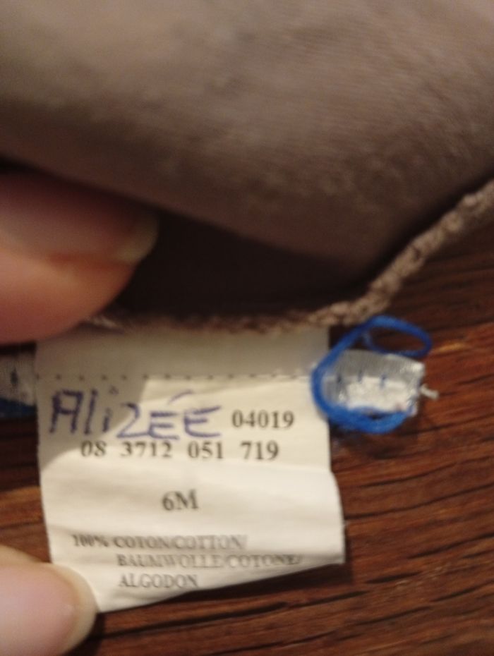 Lot de 3 haut manche longue taille 6 mois - photo numéro 7