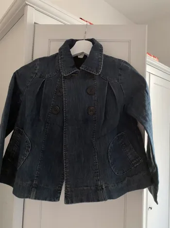 veste en jeans fille