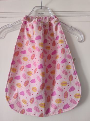 Grand bavoir élastiqué 