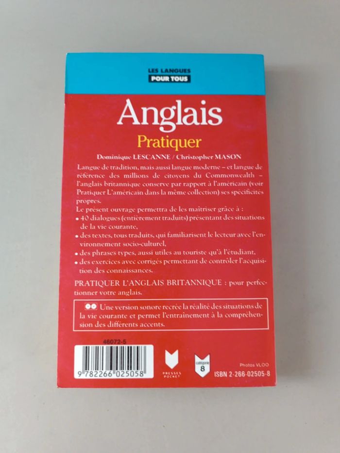 Anglais pratiquer perfectionnement pour maîtriser la langue et son environnement - photo numéro 2