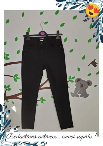 Beau Jean noir femme T36