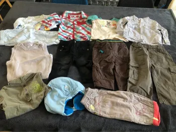 Lot vêtements bébé garçon 9 mois