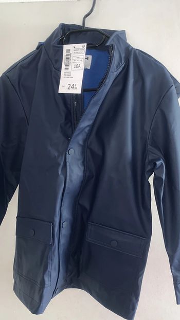 Imperméable 10 ans