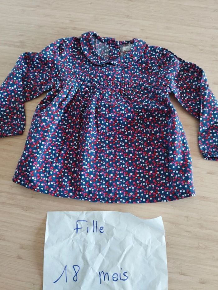 chemisier bout'chou 18 mois