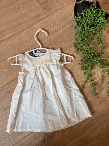 Robe crème petit bateau cérémonie, mariage, baptême, anniversaire