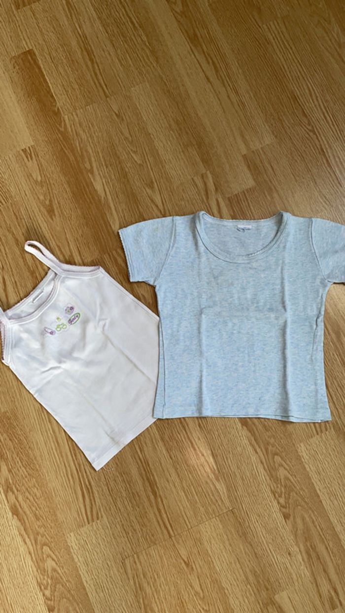 2 maillots de corps 2 ans