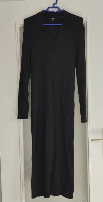 Robe noire longue