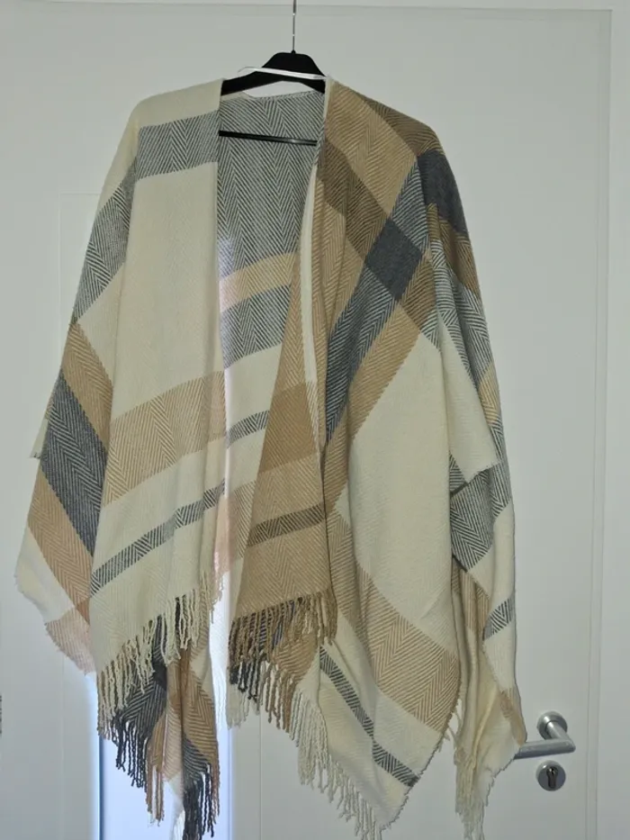 Poncho femme