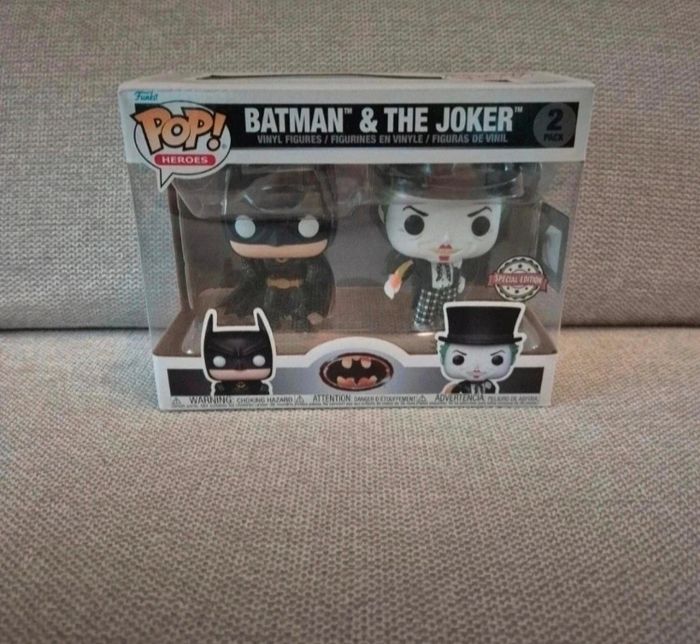 Figurine POP Batman et Joker 2 pack