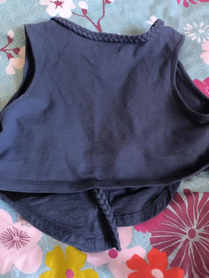 Gilet cardigan sans manches boboli 10 ans - photo numéro 3