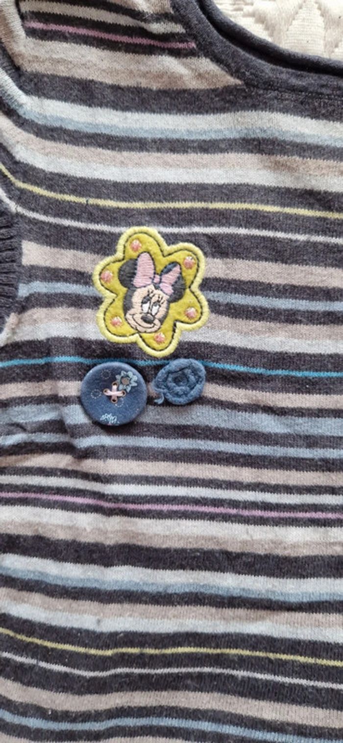 T-shirt épais Minnie 3/4 ans - photo numéro 2