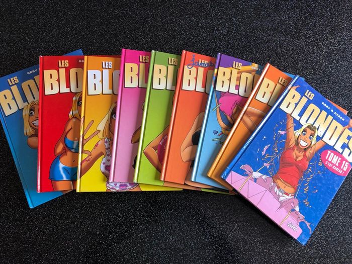 Lot BD les blondes
