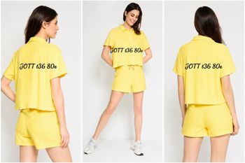 Ensemble jott short chemise femme 