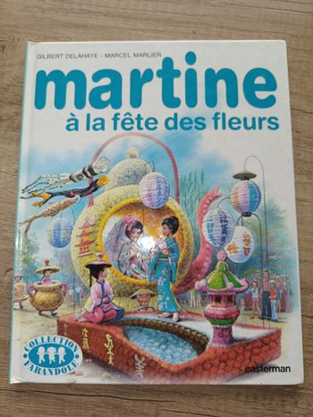 Martine à la fête des fleurs par Gilbert Delahaye