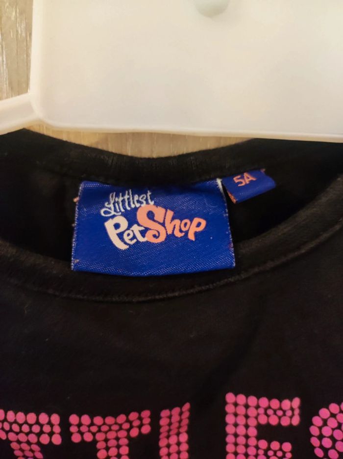 T shirt/ sweat singe Petshop 5 ans Hasbro - photo numéro 3