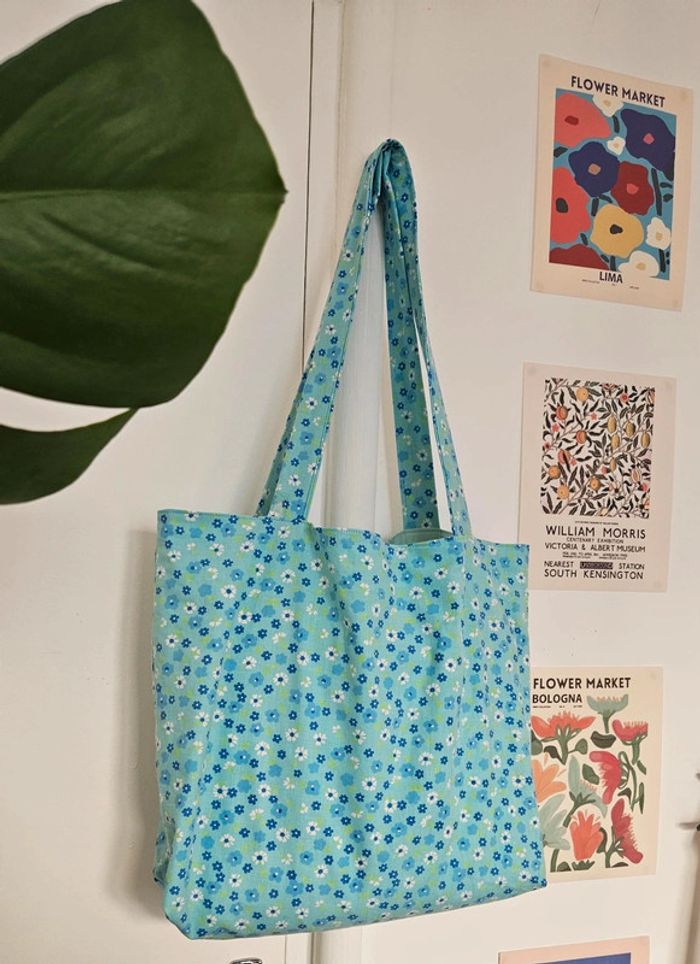 Tote bag fleuri liberty - photo numéro 4