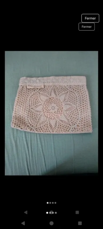 Sac à main en crochet