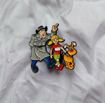 Grand pins vintage inspecteur gadget