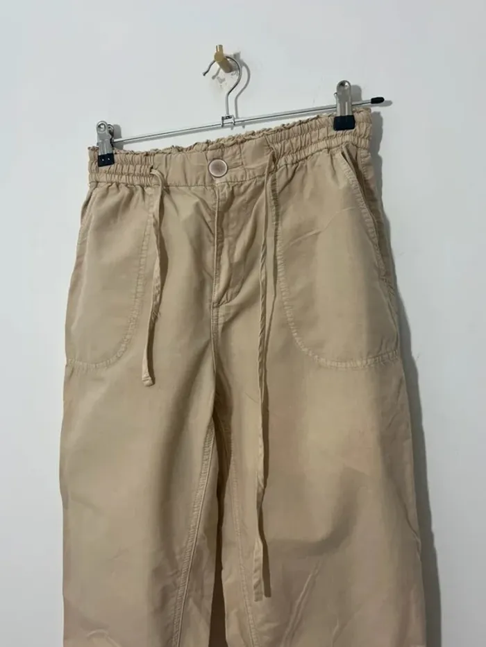 Pantalon beige Zara - photo numéro 5