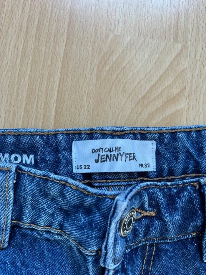 Jean’s bleu coupe mom taille XXS 32 - photo numéro 3