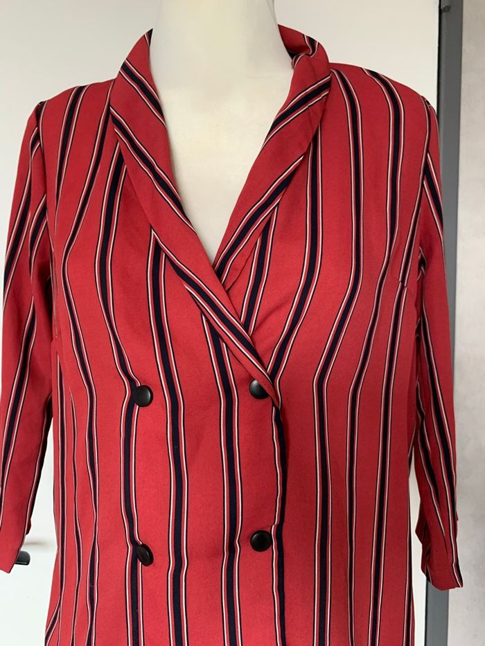 Chemise rayé manche 3/4 - photo numéro 8