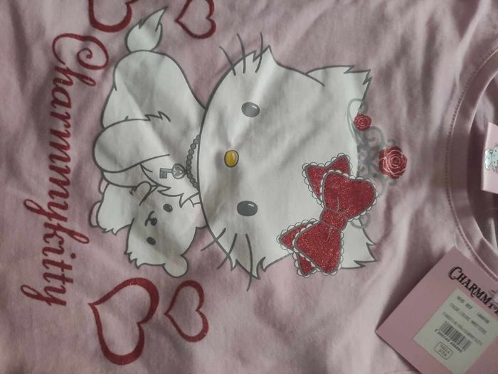 tee shirt rose,Charmmy Kitty - photo numéro 2